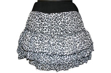 Load image into Gallery viewer, Leopard Print Tiered Mini Skirt