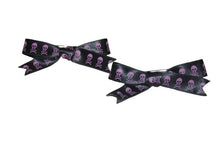 Load image into Gallery viewer, Skull and Crossbones Hair Clips (Various Colours)
