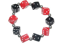 Load image into Gallery viewer, Thick Dice Bracelet (Various Colours)
